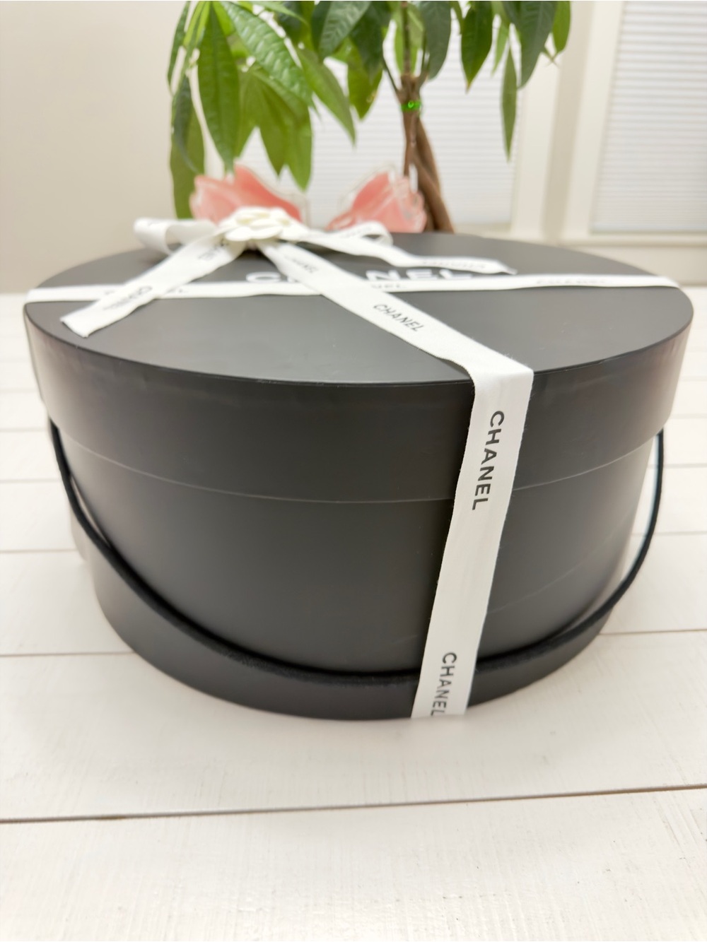 Chanel Large Hat Box- 14” - Picture 3 of 12